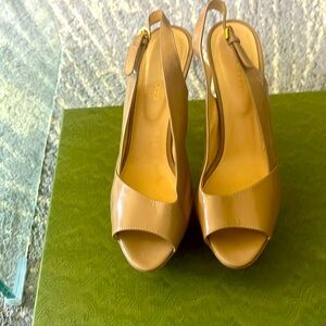 Sergio rossi heels,37,Tan color